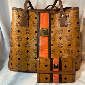 MCM Tote & Wallet Set